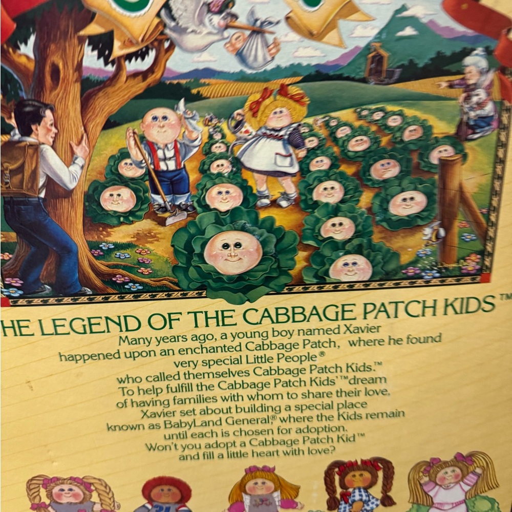 1984 Cabbage Patch Kids Doll Unopened Box - Picture 4 of 6
